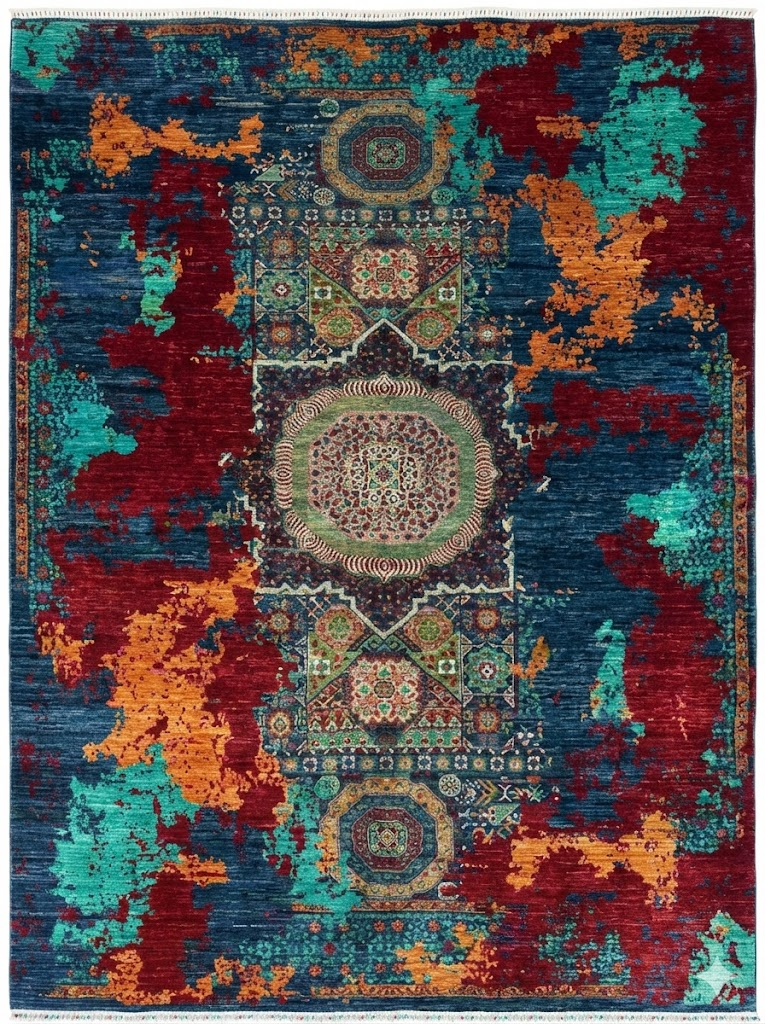 Mamluk rug design 8