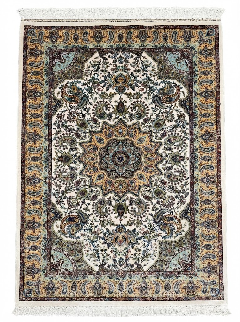 Silk rug design 1
