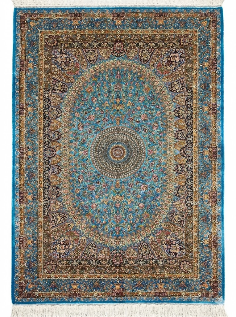 Silk rug design 8