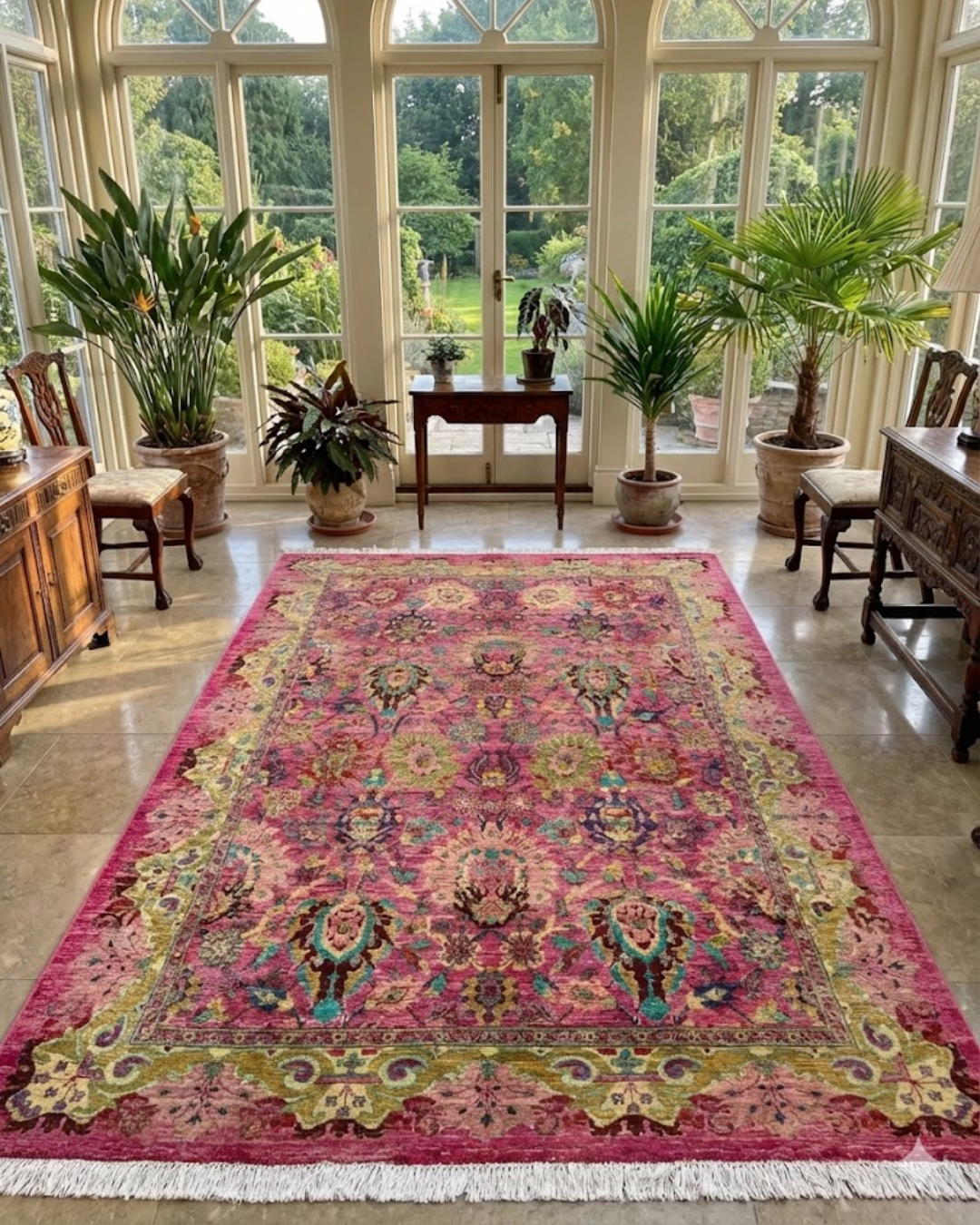 Turkish Oushak Rug