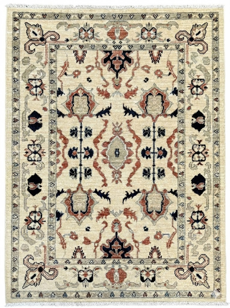 Turkish Oushak rug design 2