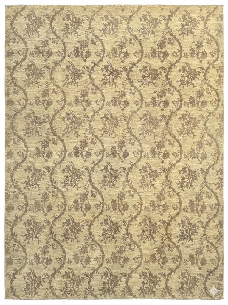 Turkish Oushak rug design 5