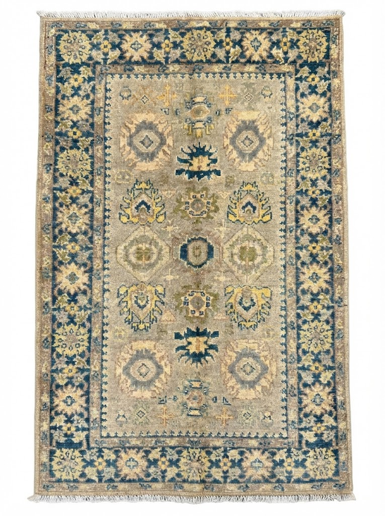 Turkish Oushak rug design 6